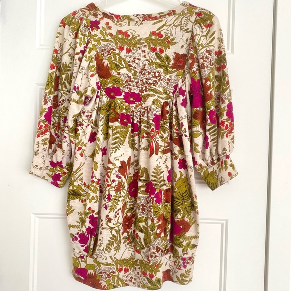 Boho Bohemian Style Oversized Floral Cardigan Small/Medium - Picture 2 of 4